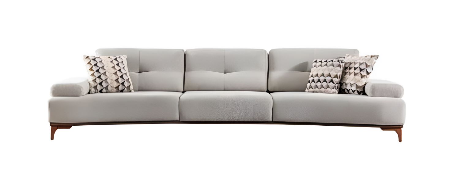 Sofa 4-Sitzer Couch Komfort Sitzmöbel Couch Wohnzimmer Sofa mit 4 Sitzplätzen