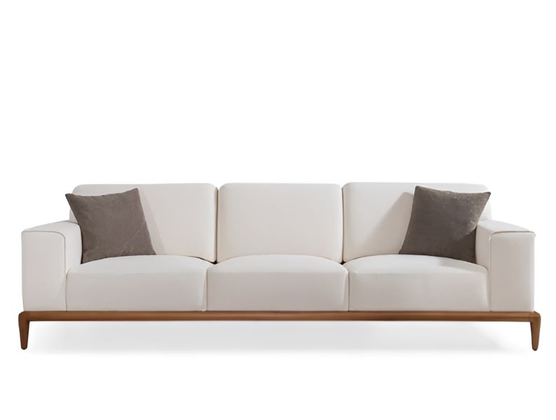 Sofa 3-Sitzer Couch Sitzmöbel Komfort Couch Dreisitzer Sofa mit drei Sitzplätzen