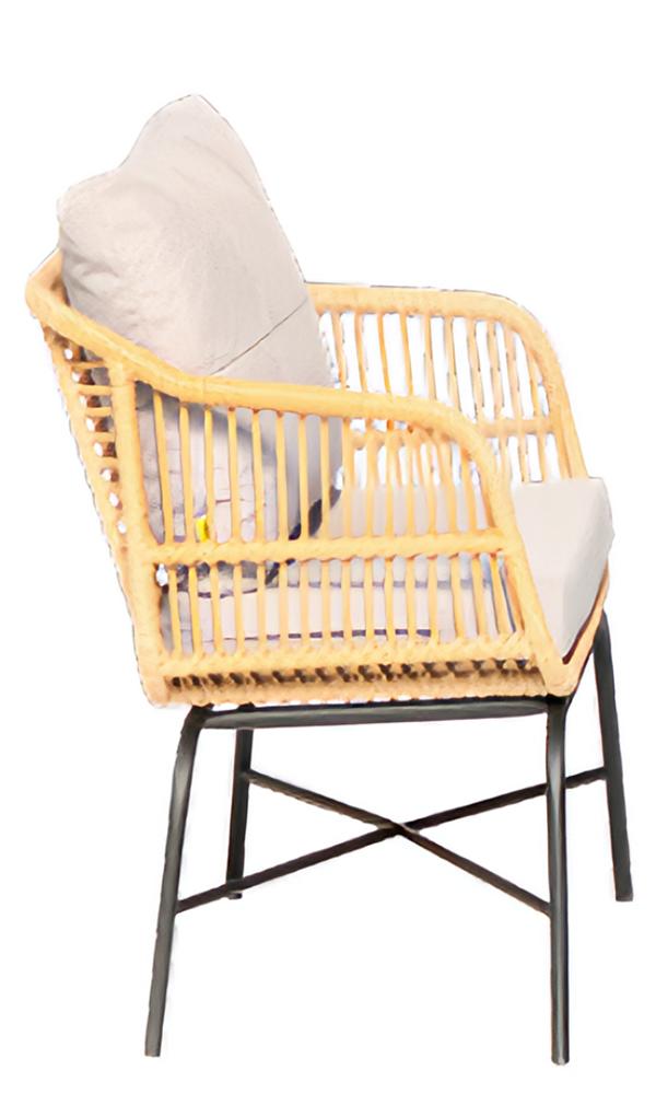 Sessel Gartenmöbel Sitz Veranda Lounge Terrasse Balkon Outdoor Polsterung