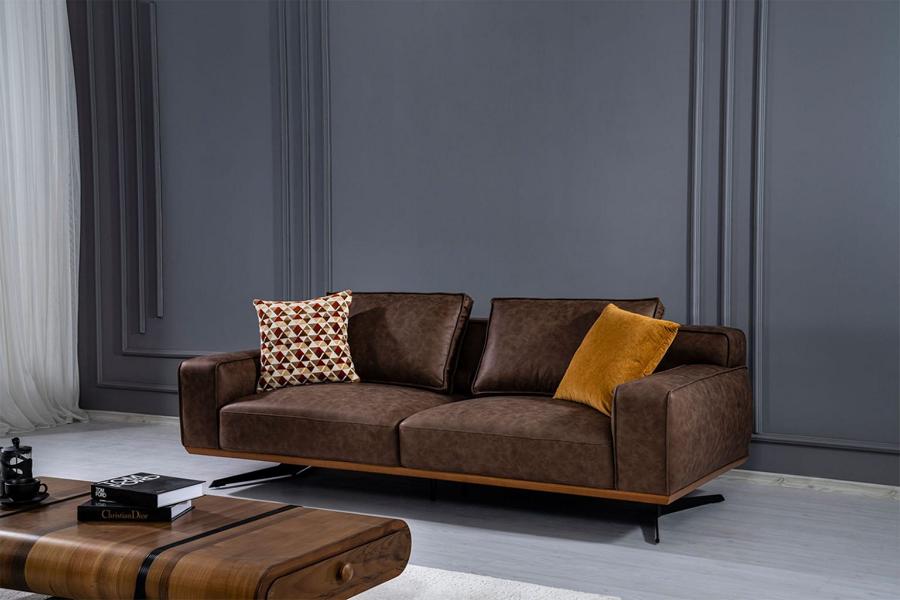 Dreisitzer Couch Sofa Polster Polstermöbel Sofas Möbel Couchen 230cm