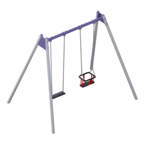Schaukelplatz Spielgelände Kletterpark Kinderspielplatz Spielbereich Aktivplatz