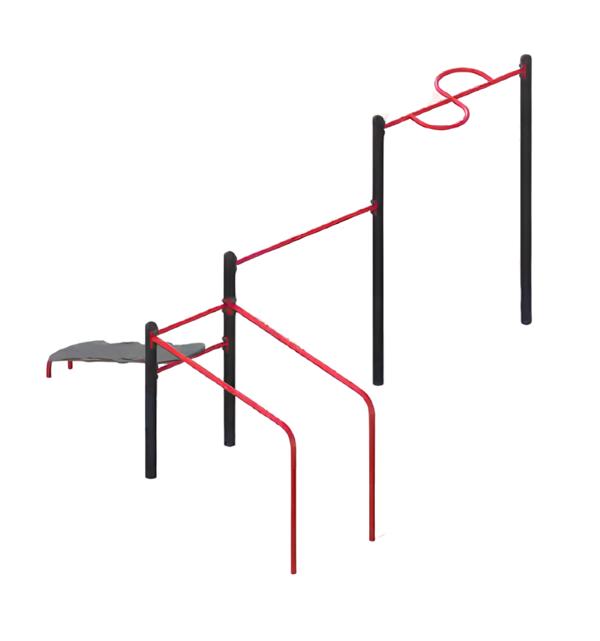 Straßensportgeräte Klimmzugstangen Hangelgeräte Balanciergeräte Sportmodule