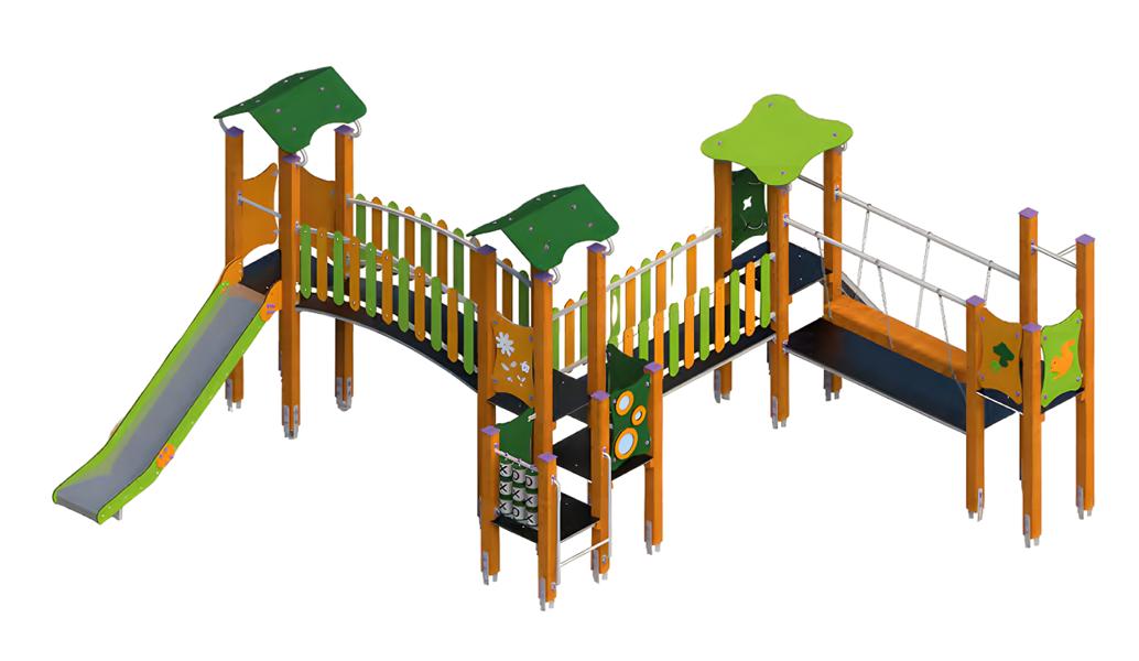Spielplatz Kinderspielplatz Spielgelände Klettergerüst Rutschbahn Erlebnisplatz