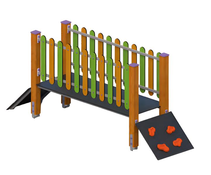 Spielplatz Balancierbrücke Hängebrücke Kletterbrücke Wackelbalken Schwebebalken