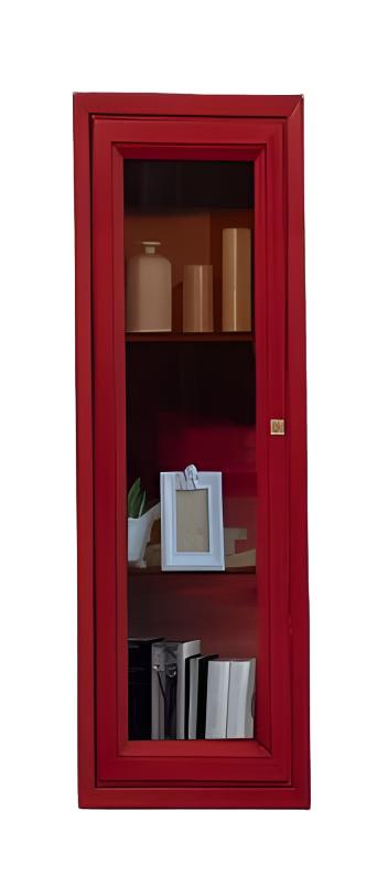 Regal Möbelplatte Aufbewahrung Ständer Regal Luxus Artdéco Flügeltür Eleganz
