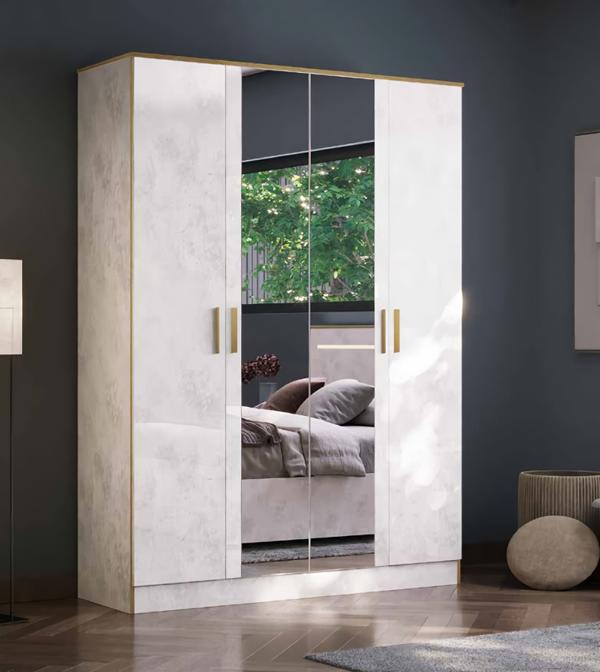 Kleiderschrank Schrank Schrankmöbel Ankleideschrank Regalschrank Textilschrank