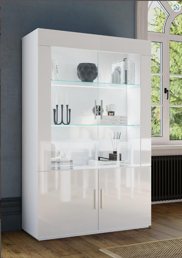 Luxus Vitrine Vitrinen Schrank Holz Schrank Glas Schränke Modern Mobel Neu