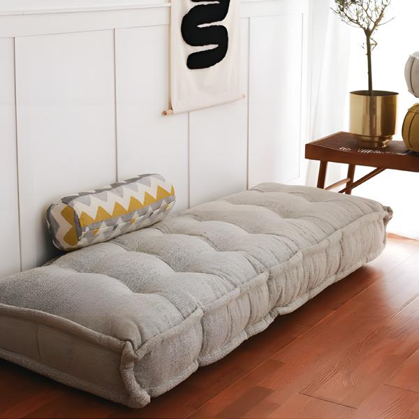 Sofakissen Polstersofa Grau Sofa Couch Moderne Wohnzimmer Stoffsofa