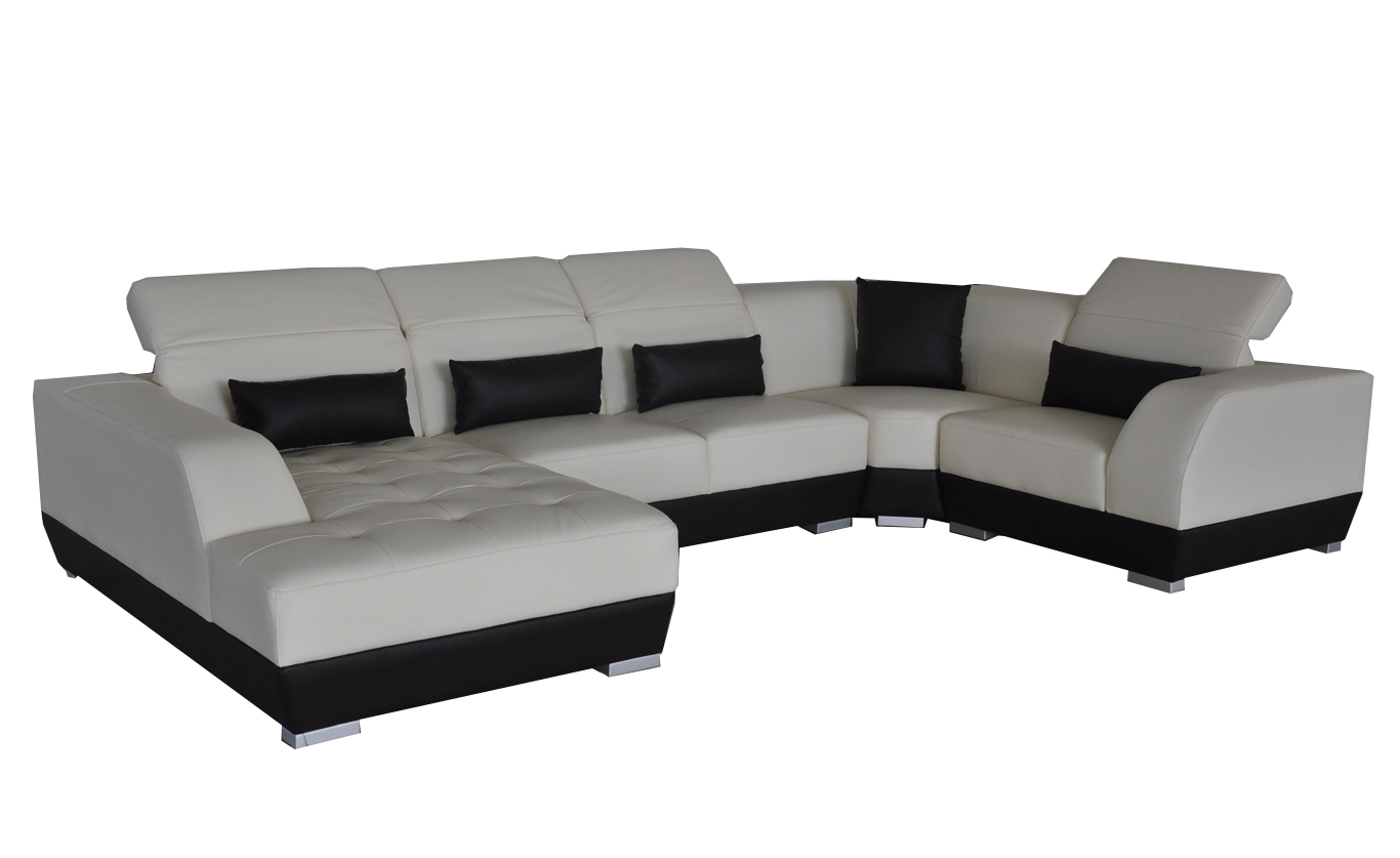 Luxus U Form Wohnlandschaft Couch Sofa Möbel Polster Sitz Garnitur Ecke Couchen