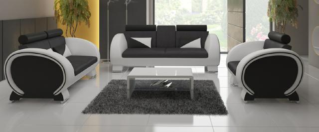 Sofagarnitur 3+2+1 Textil Stoff Desig Sofa USB Wohnlandschaft Polster Garnitur