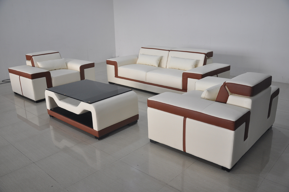3+2+1 Sofa Couch Polster Leder Stoff Couchen Sofas Sitz Komplett Garnitur Neu