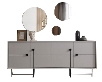Sideboard Kommode Schrank Anrichte Kommoden Highboard Schrank Spiegel 3tlg
