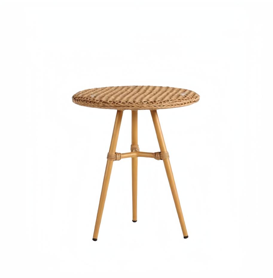 Couchtisch Braun Luxus Möbel Patio Design Rattan Rund Modern Hochwertig Möbel