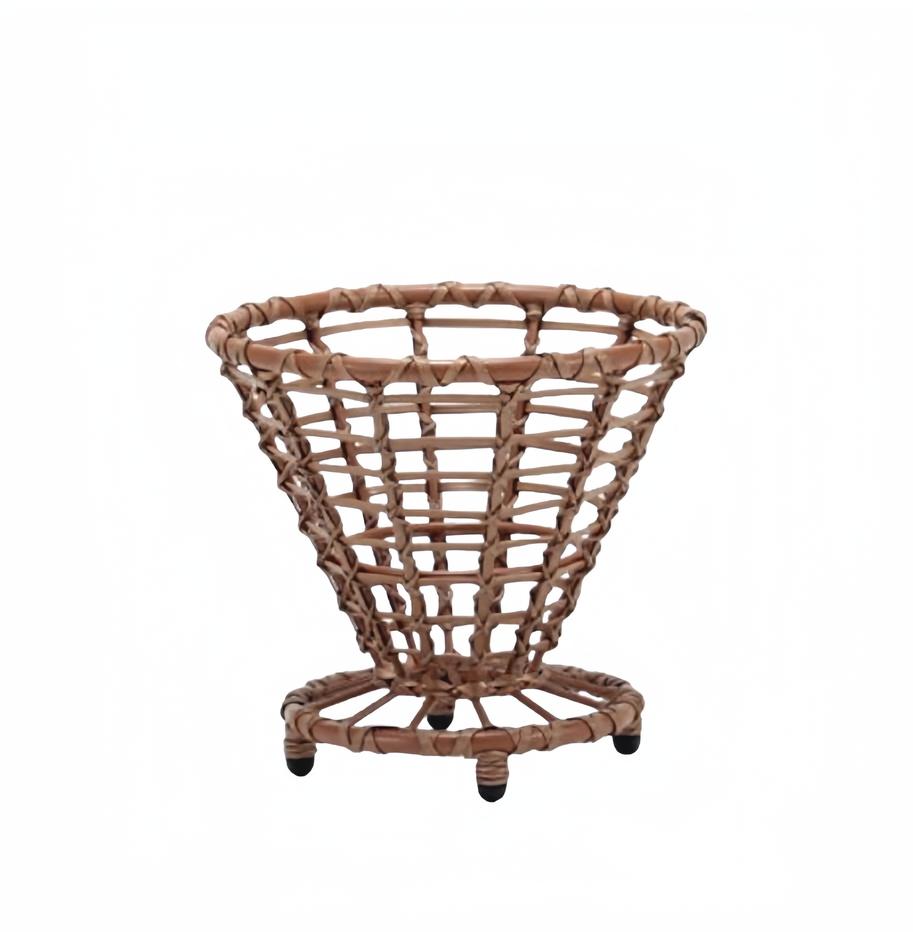 Couchtisch Rattan Braun Beistelltisch Designer Couchtisch Terrasse Luxus Möbel