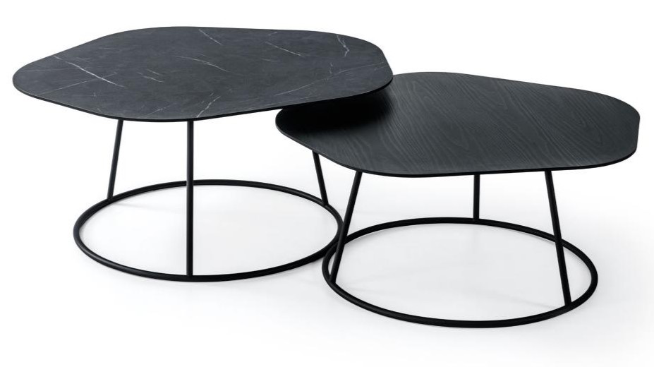 Designer Couchtisch Luxus Beistelltisch Kaffeetisch Tisch Wohnzimmertisch 2tlg