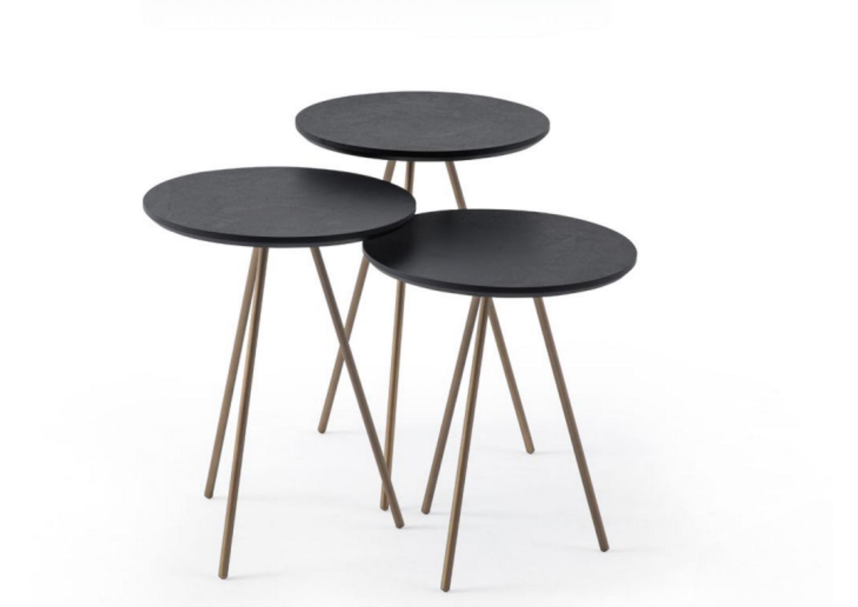 Set Wohnzimmertische 3x Beistelltische Beistellmöbel Kaffeetische Kleiner Tisch