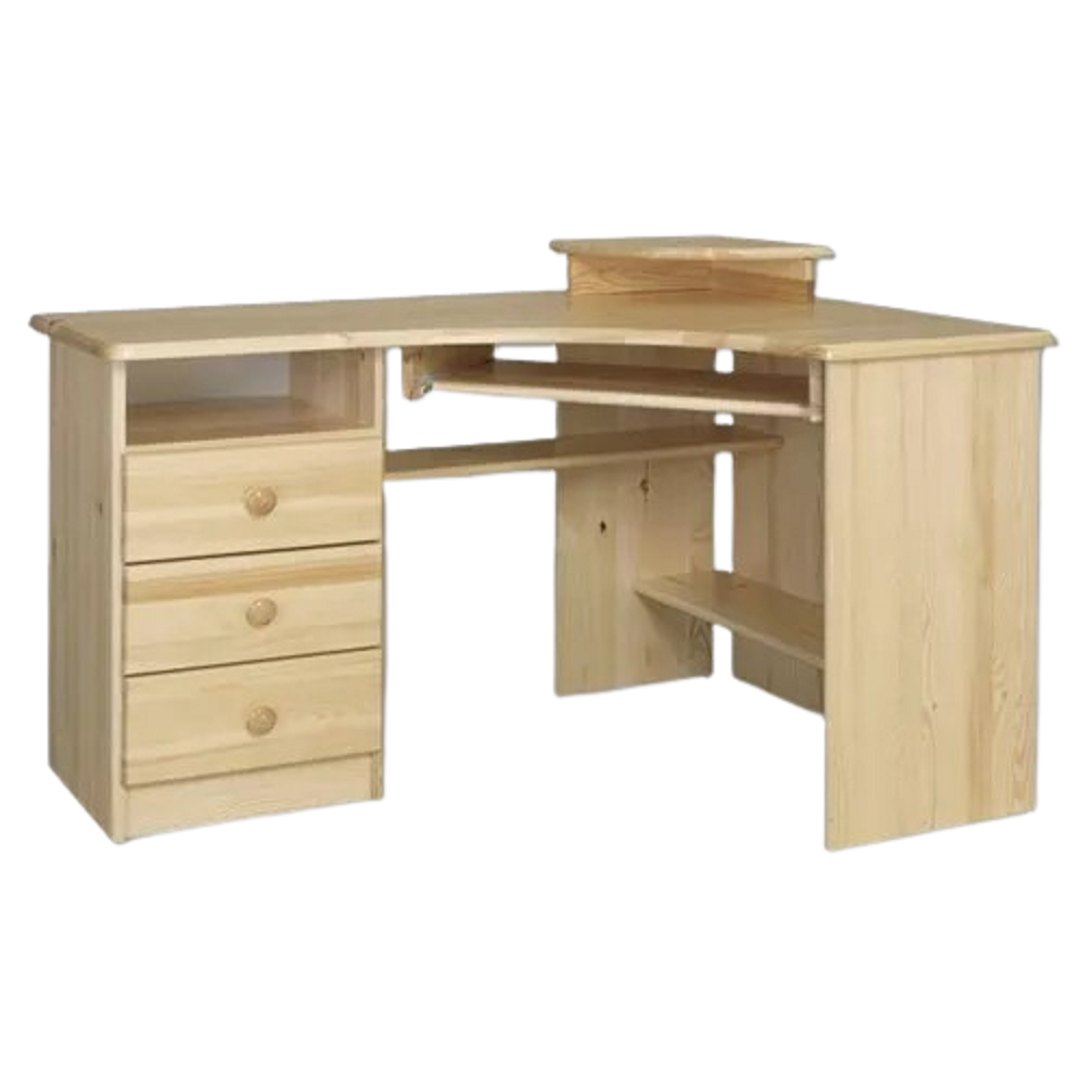 Tisch Holz Schreibtisch Computer Schreibtisch Massiv Echtholz Sofort