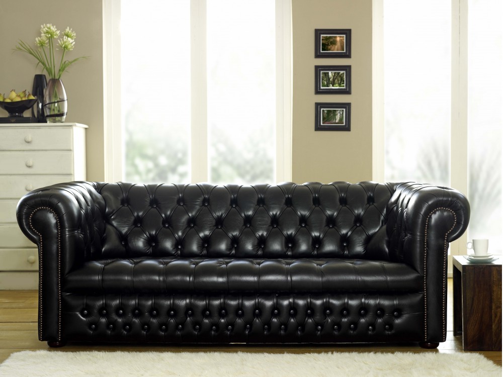 Chesterfield Sofa 3+1 SITZER Polster Designer Couchen Sofas Garnitur SL Sofa 10