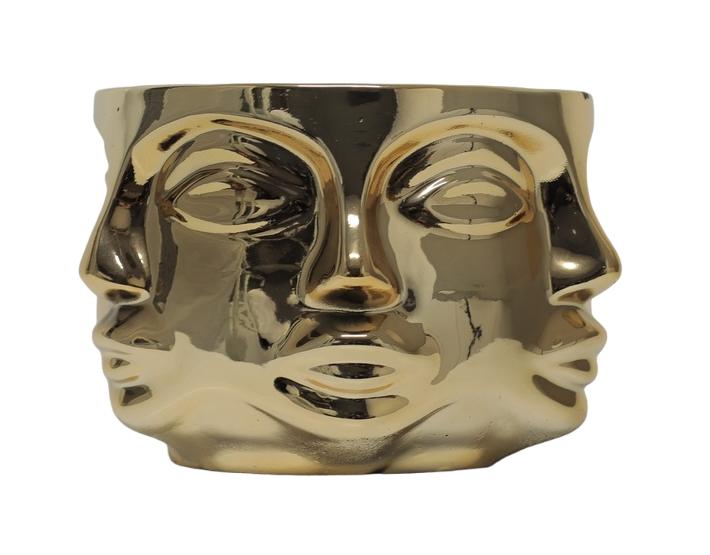 Design Vielseitig Figur Statue Skulptur Skulpturen Figuren Vergoldet Dekoration