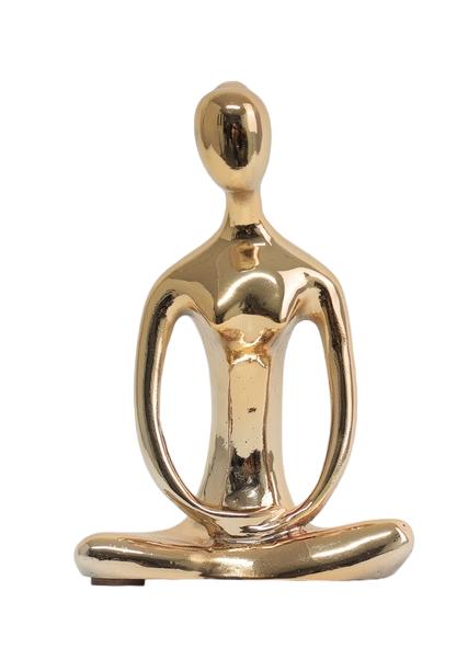 Design Yoga-Frau Figur Statue Skulptur Figuren Skulpturen Dekoration Deko Neu