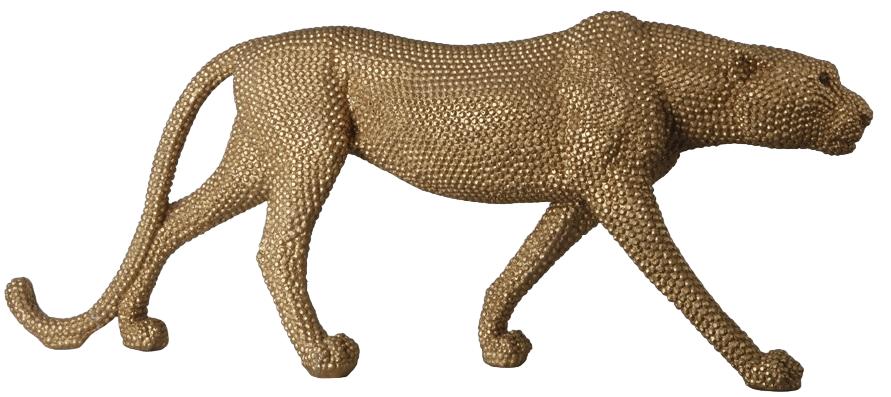 Design Figur Perlen tiger Skulptur Figuren Skulpturen Dekoration Deko 120cm Neu