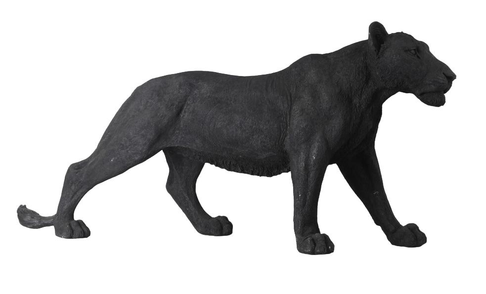 Design Panther Figur Statue Skulptur Figuren Skulpturen Dekoration Deko Neu