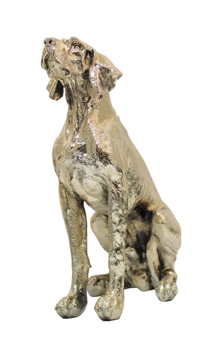 Design Jagdhund Figur Statue Skulptur Figuren Skulpturen Dekoration Deko 90cm