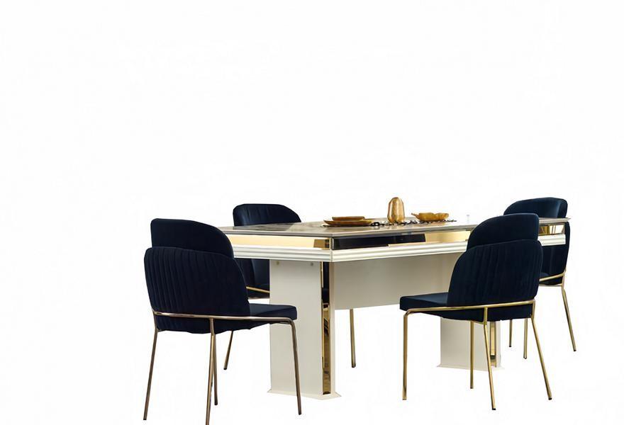 Essgruppe Esstisch und Stühle Sitzmöbel Essbereich Esszimmerausstattung Tisch
