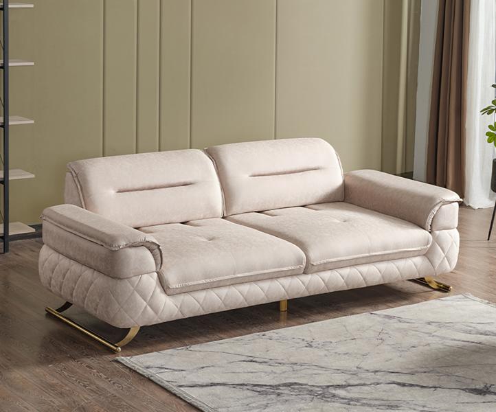 Luxus 2 Sitzer Couch Polster Sofa Textil Couchen Garnitur Neu Zweisitzer