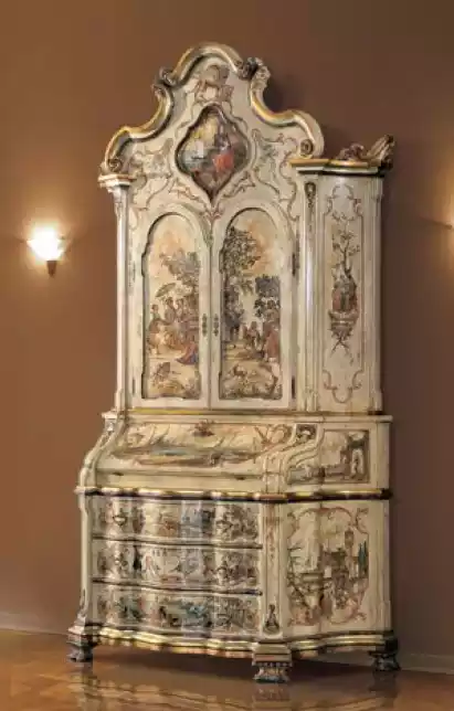 Luxus Klassische Anrichte Schränke Kommode Vitrine Holzmöbel Buffet Schrank