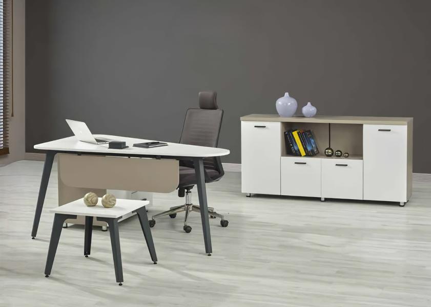 Büro Möbel Einrichtung Set Arbeitszimmer Schreibtisch Couchtisch Sideboard 3tlg
