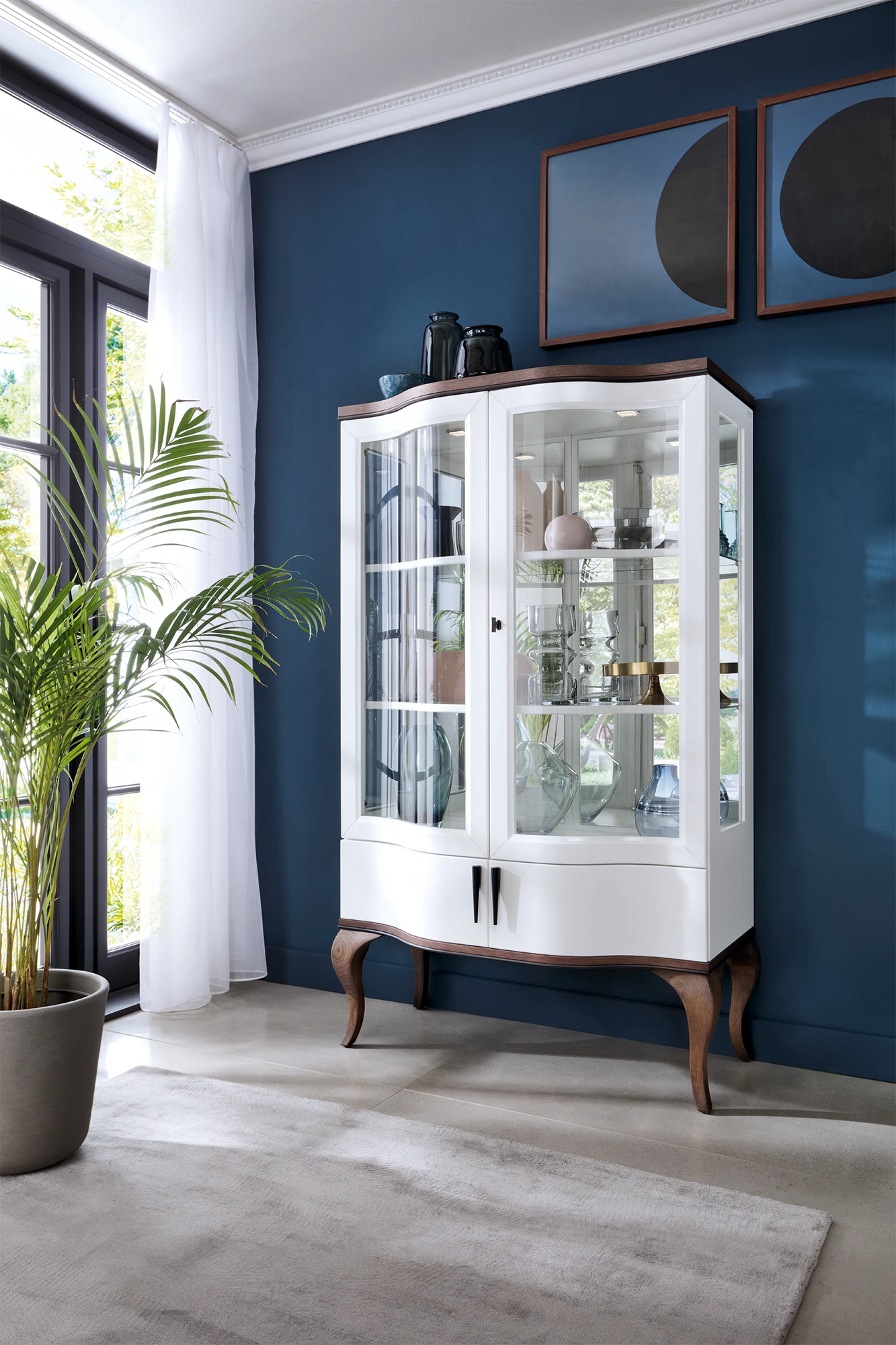 Vitrine Regalvitrine Objektschrank Vitrinenschrank Schrankvitrine Glasschrank