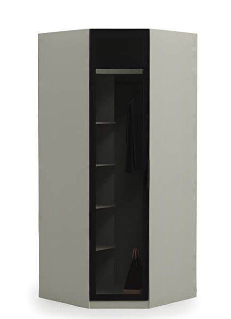 Begehbarer Eckschrank Kleiderschrank Glasschrank Schränke Kleiderkasten Möbel
