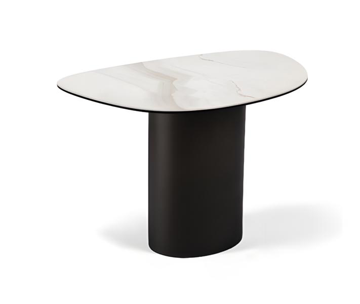 Beistelltisch Designer Moderner Couchtisch Metall Wohnzimmer Tisch Oval