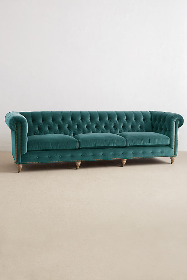 Chesterfield design luxus Sofa Polster couch garnitur Leder textil 5 Sitzer 099