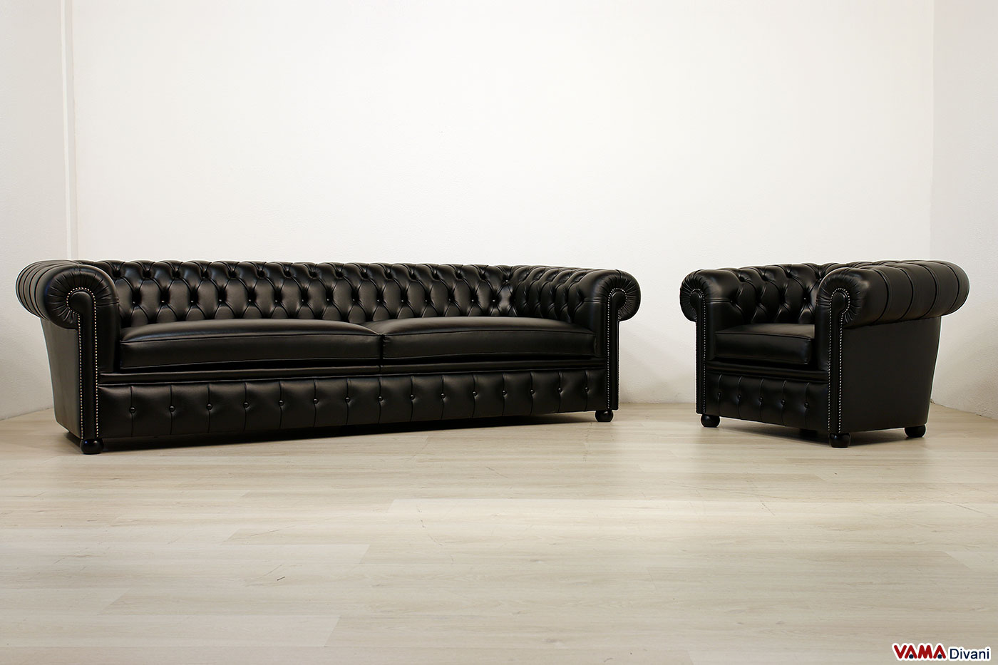 Chesterfield Design XXL Sofa Couch Garnitur 5+1 Sitzer Sofagarnitur Set Original