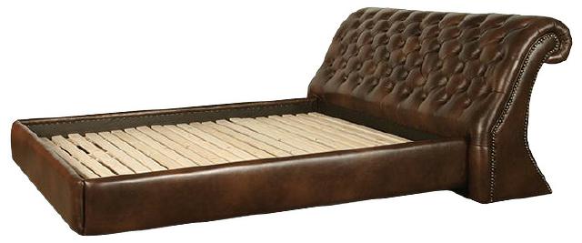 Wasserbett Chesterfield Lederbett Bett Wasser Betten Polster Doppel Hotel OXFORD