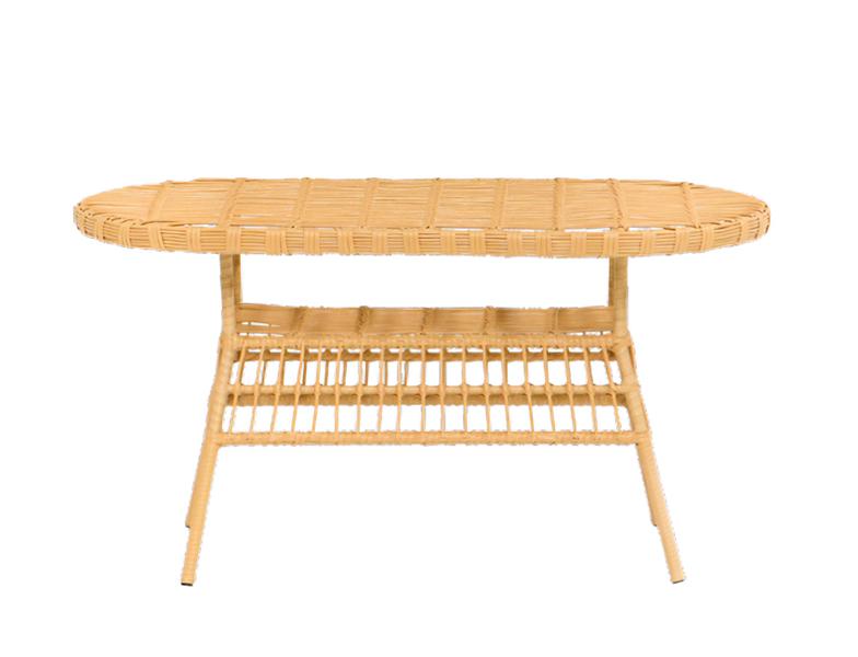 Esstisch GartenMöbel Rattan Terrasse Balkon Luxus Design Modern Hochwertiges Lux
