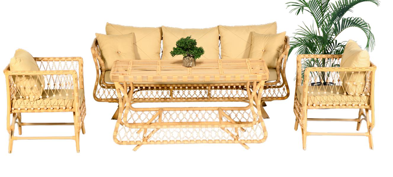 Garten Möbel Sofagarnitur Tisch Sessel Couchtisch Veranda Sitzgruppen Sofa 4tlg