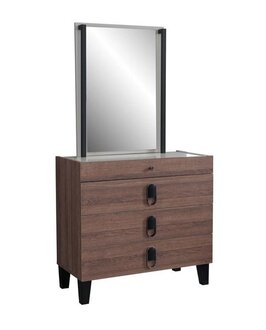 Kommode Braun Design Modernes Schlafzimmer Modern Top-Qualität Kommoden Stilvoll