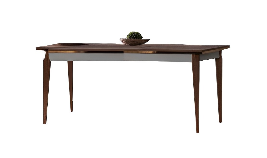 Esstisch Esszimmer Braun Rechteckig Tisch Essplatz Holztisch Lux Moderne Möbel