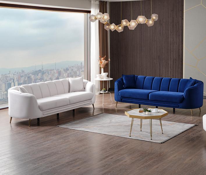 Wohnzimmer 2x 3-Sitzer Sofas Luxus Polster Couchen Hochwertig Sitzmöbel