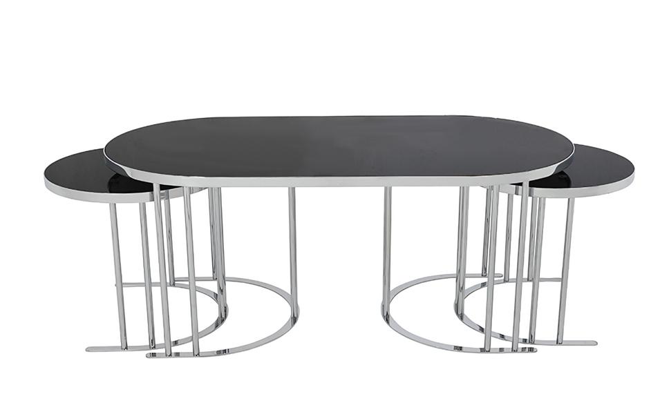 Set 3x Couchtisch Kaffeetisch Beistelltisch Designer Wohnzimmertisch Tische