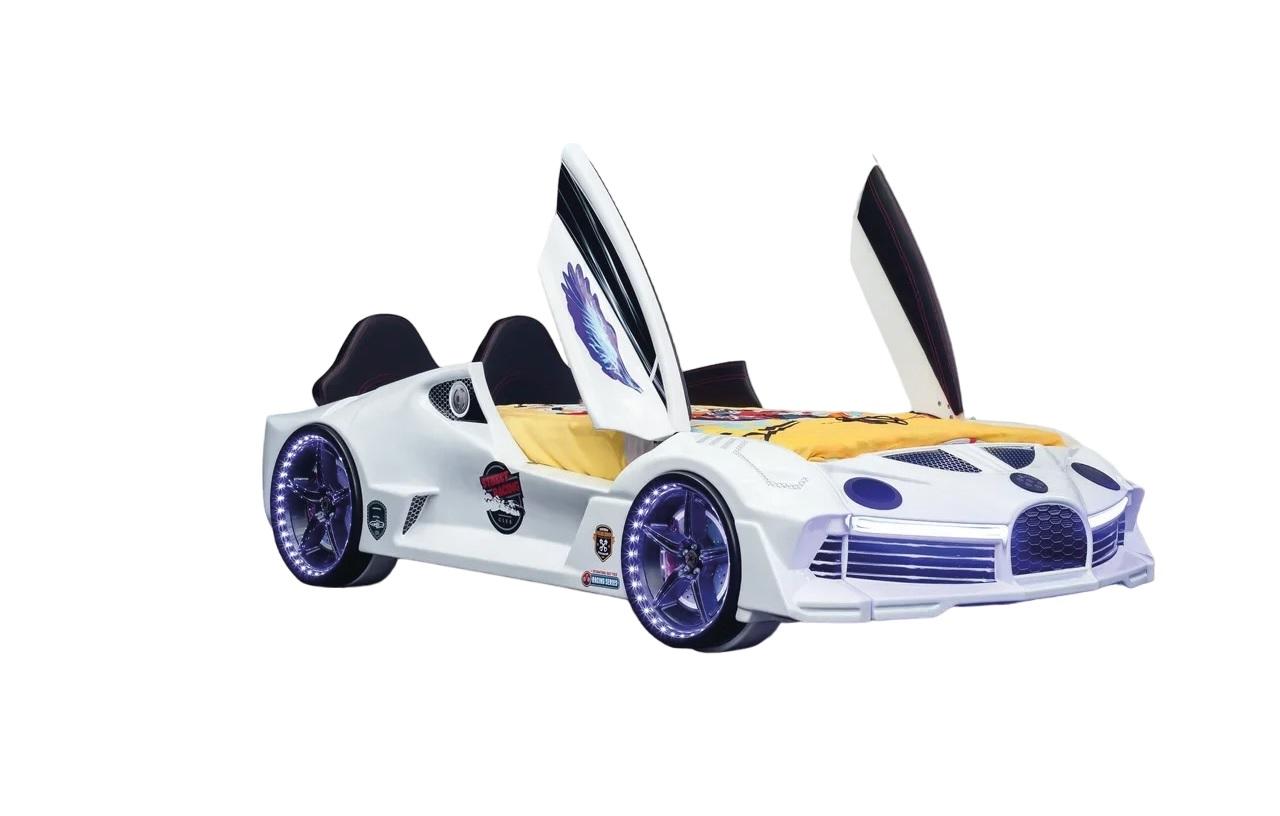 Rennwagen Auto Bett mit Matratze Autobett Kinderzimmer Betten Möbel