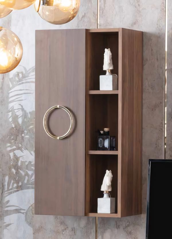 Wandschrank Schrankwand Regal Wandregal Hängeregal Hängeschrank Holz Schrank