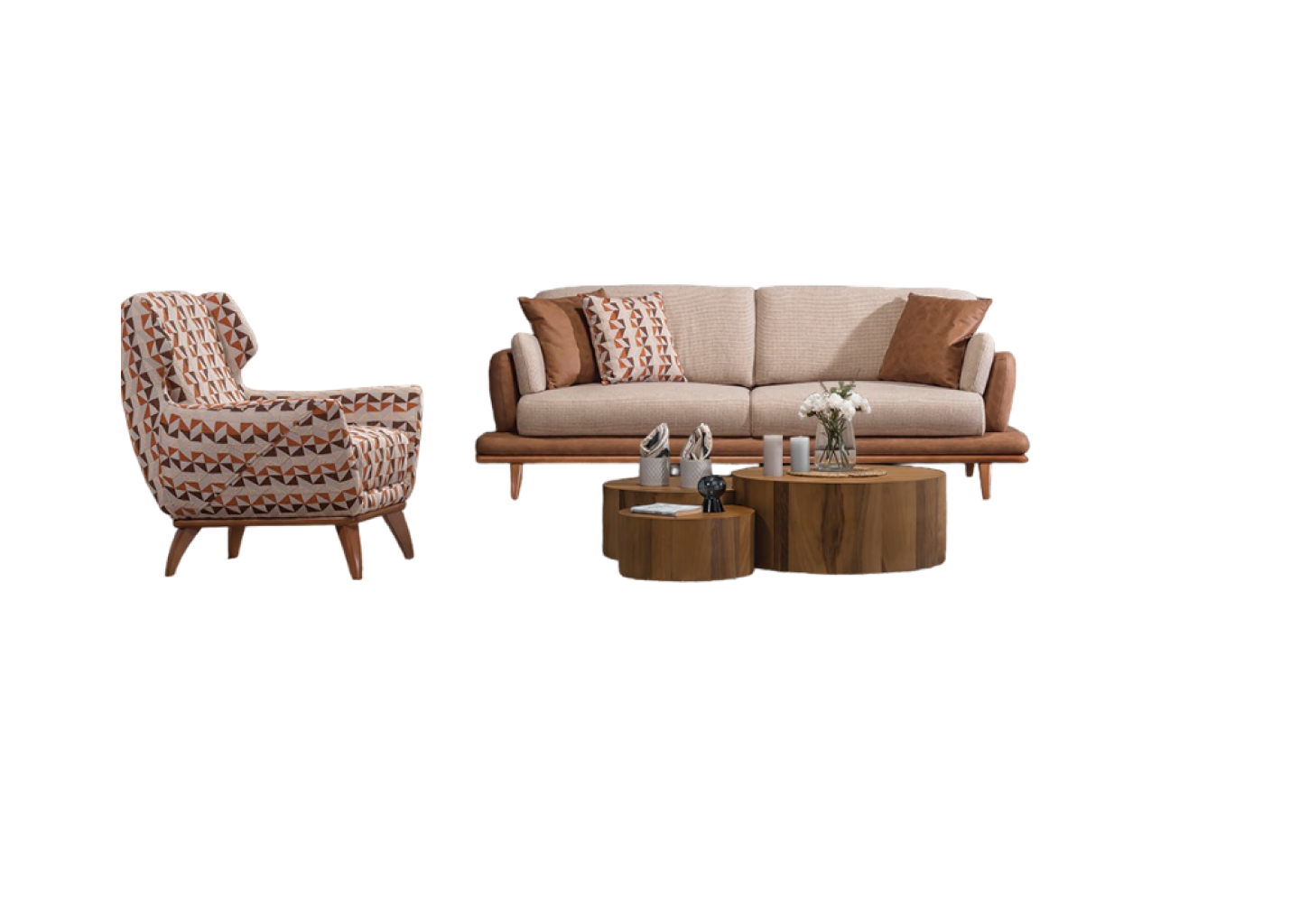 Sofa Polstergarnitur Wohnzimmergarnitur Sessel Couchgarnitur Polsterset Couch