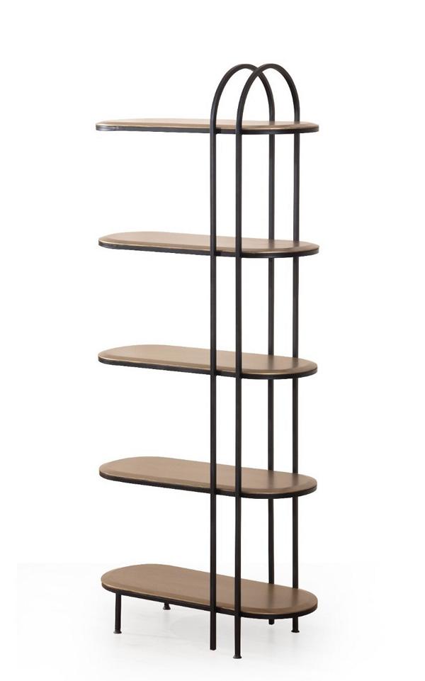Holzregal vielseitig als Bücherregal Wandregal oder Aktenregal modernes Design