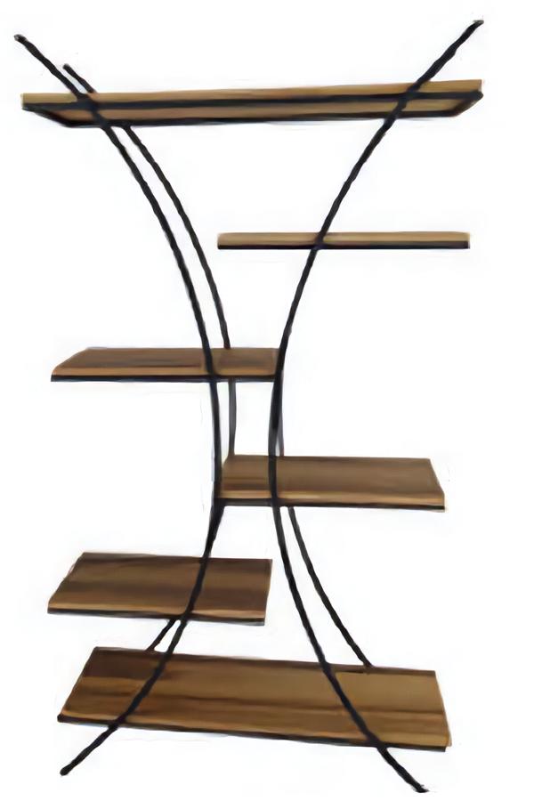 Holzregal Bücherregal Wandregal Aktenregal modernes Standregal für Büro Zuhause
