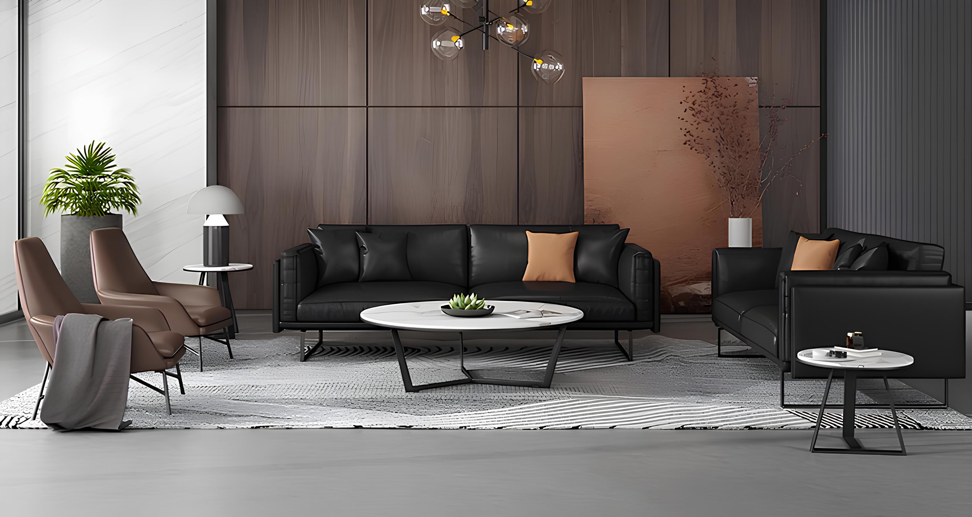 Garnitur Couch Polster Polster Sitz Garnituren 3+2 Designer Italien Design Sofa