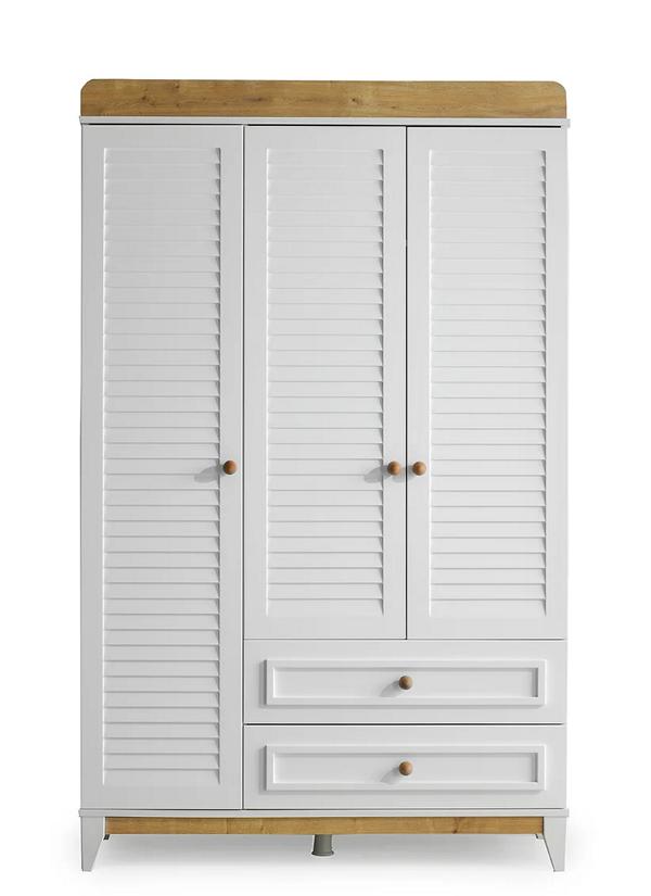 Kleiderschrank Weiß Elegantes Schlafzimmer Design Modern Möbel Luxus Neu